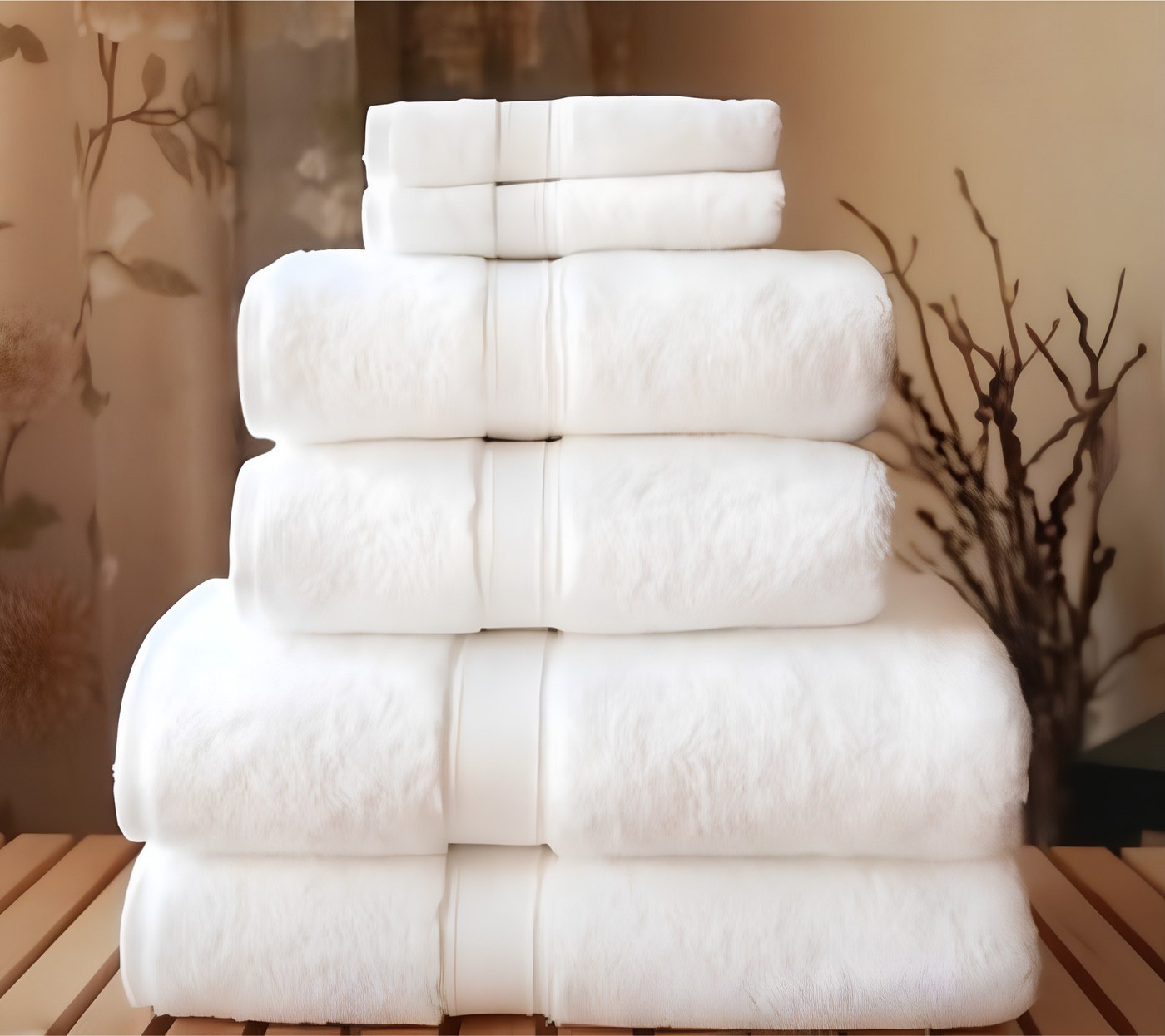 Thick 630gsm spa-weight towels
